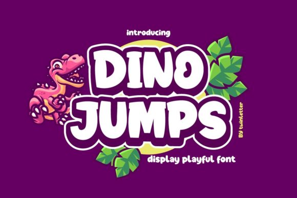 Choosing Dino Jumps: A Display Font for Playful Digital Branding