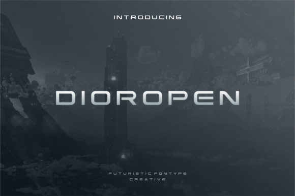 Dioropen: A Modern Display Font for Elegant Editorial Design