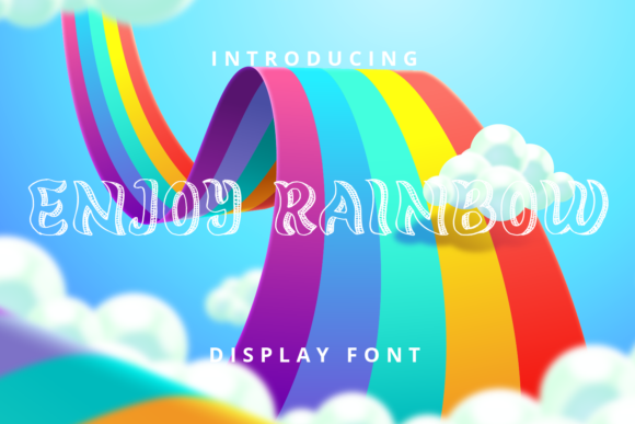 Enjoy Rainbow: A Designer’s Take on This Playful Display Font