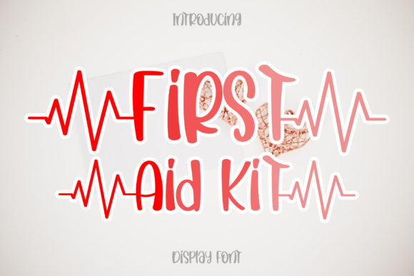 First Aid Kit: A Bold Display Font for Web Designers and Digital Creators