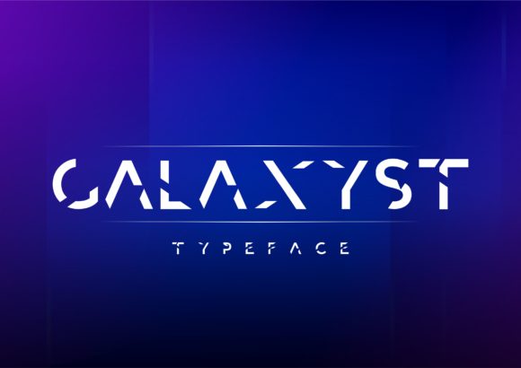 Galaxyst Font: Elevate Your Brand with a Bold Display Typeface