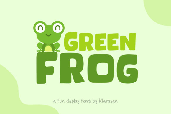 Green Frog Font: A Versatile Display Typeface for Small Business Branding