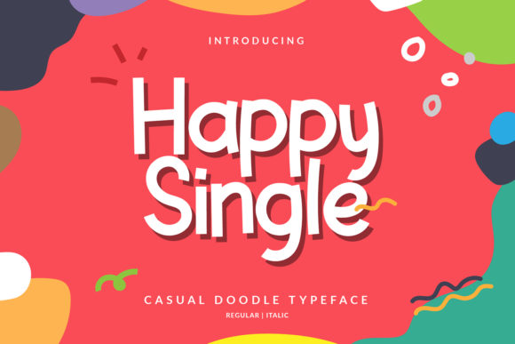 Happy Single: A Stylish Display Font for Modern Web Design Projects