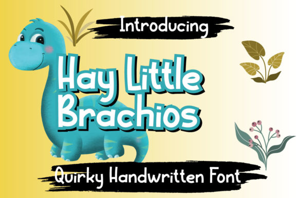Hay Little Brachios: A Playful Display Font for Campaigns That Speak to Kids and Families