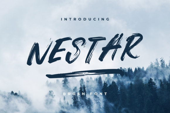 How Nestar Brush Font Adds Handmade Charm to My Product Designs