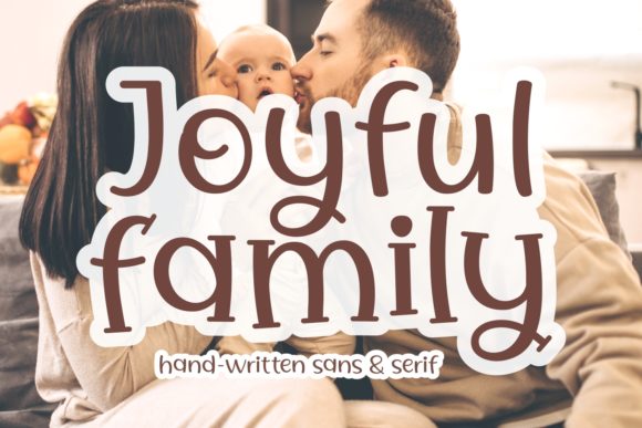 Joyful Family: A Display Font for Editorial Design and Reader Engagement