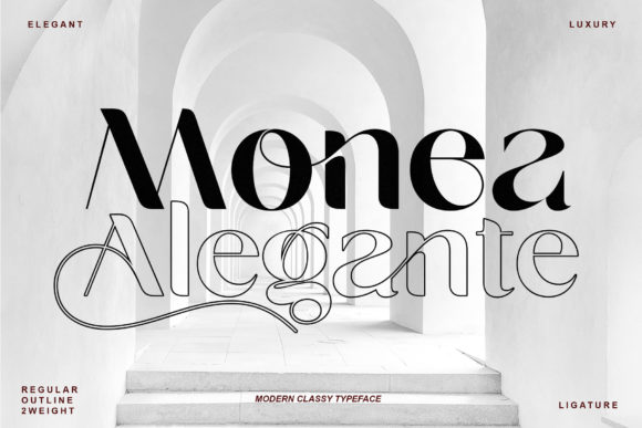 Monea Alegante: Elevating Editorial Design with a Distinct Display Font