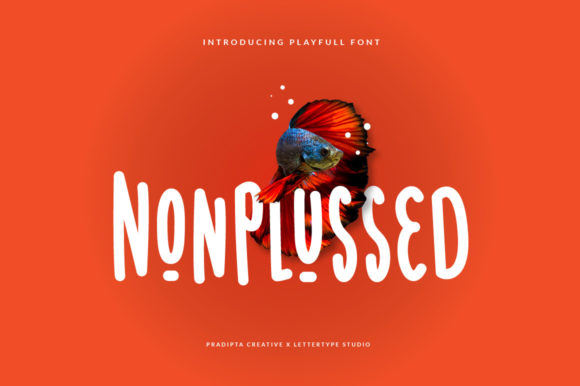 Nonplussed: A Playful Display Font for Modern Web Design Projects