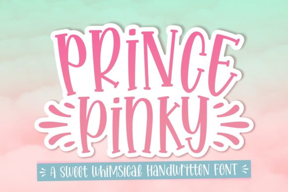 Prince Pinky: A Youthful Display Font for Editorial Charm
