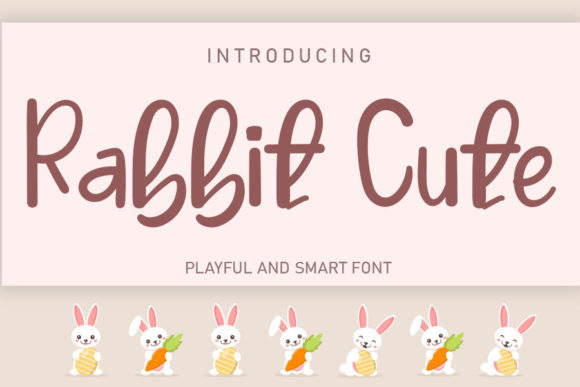 Rabbit Cute Font: A Playful Touch for Business Branding