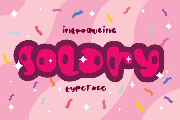Solary: A Playful Display Font for Crafters and Product Designers
