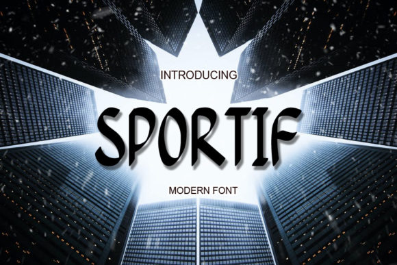 Sportif: A Modern Display Font for Scroll-Stopping Digital Content