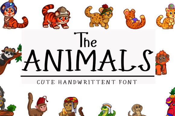 The Animals: A Display Font That Brings Charm to Branding