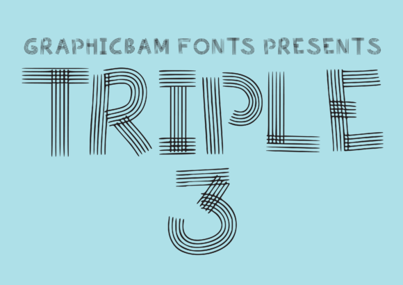 Triple 3: A Stylish Display Font That Elevates Editorial Design