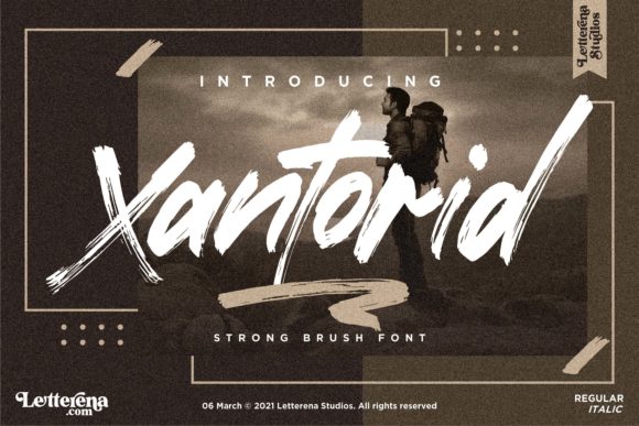 Xantorid: A Designer’s Take on This Bold Display Font